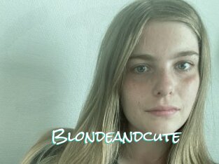 Blondeandcute