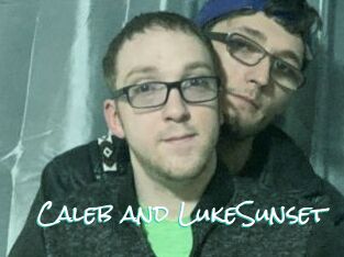 Caleb_and_LukeSunset