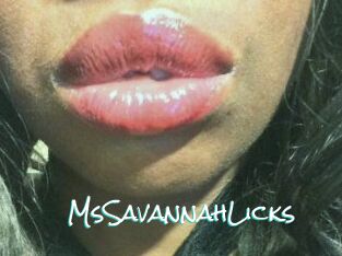 MsSavannahLicks
