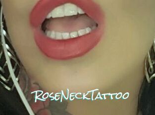 RoseNeckTattoo