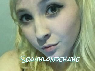 Sexiiiblondebabe