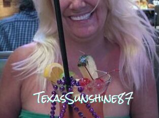 TexasSunshine87